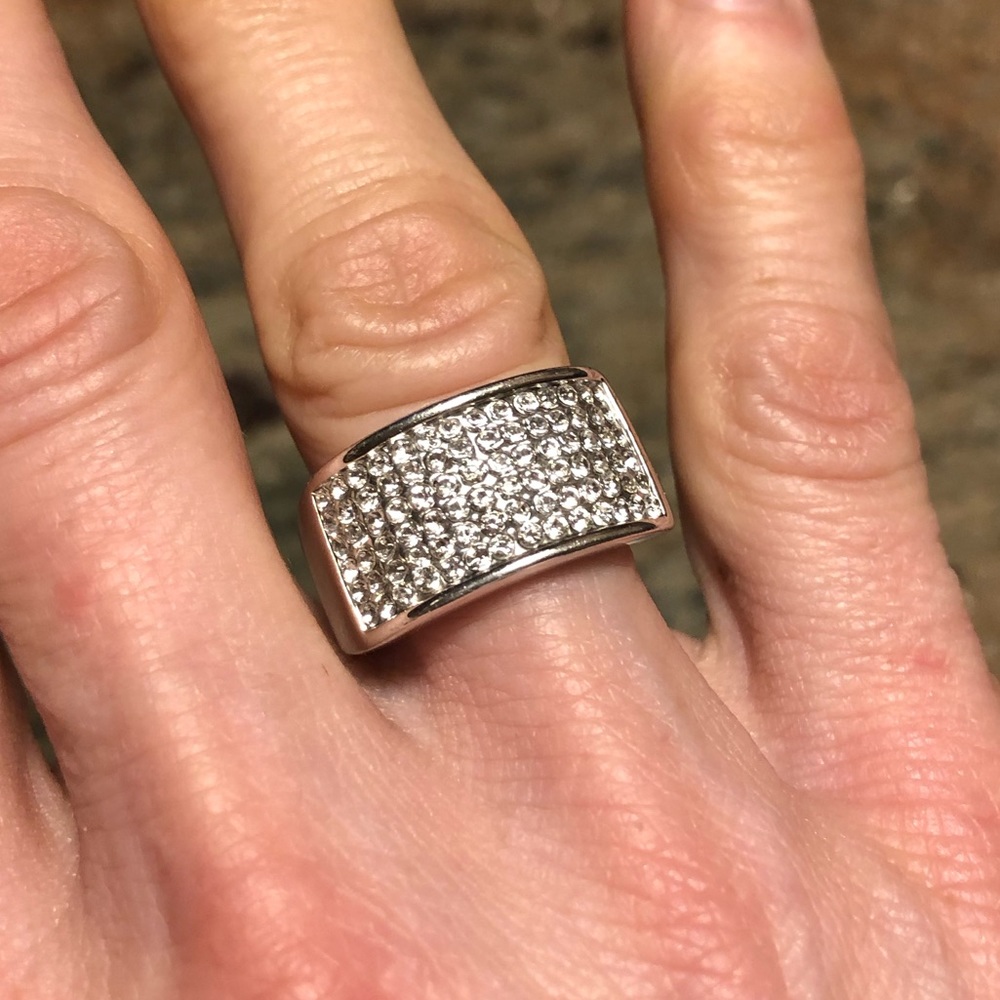 Touchstone Crystal by Swarovski Ring